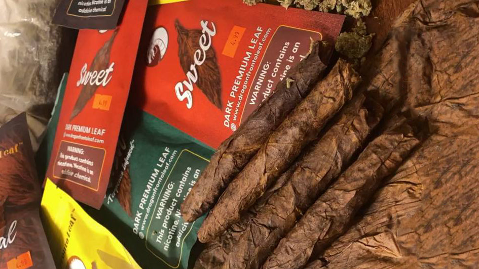Marijuana Weed Dark Fronto Grabba Tobacco Premium Blunt Joint Cigar